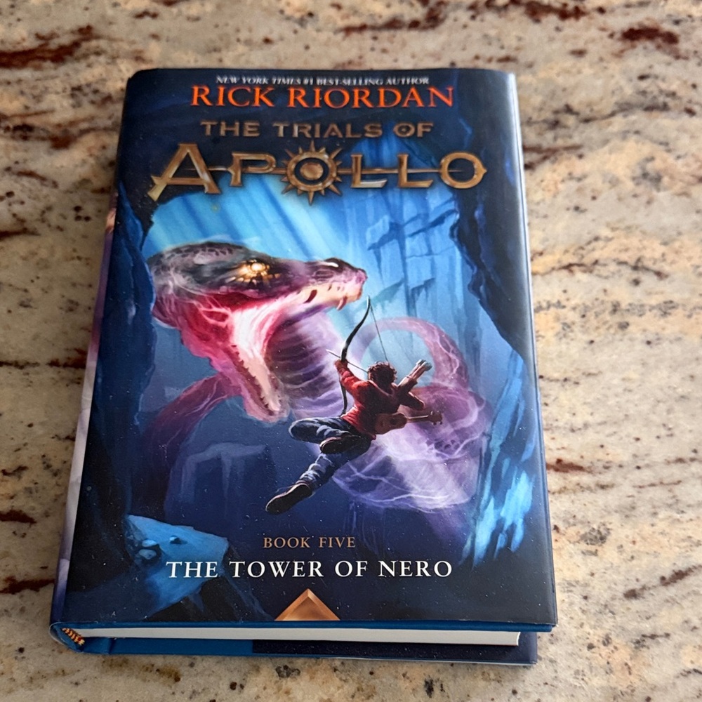 The Trials of Apollo: The Tower of Nero - Blue Hardcover
